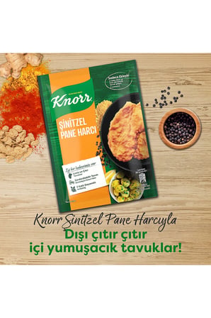 Knorr Şinitzel Pane Harcı 90 gr X 4 Adet