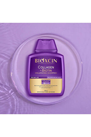 İnce ve Seyrek Saçlar İçin Collagen & Biotin İçeren Saç Bakım Seti (Şampuan - Sıvı Saç Kremi)