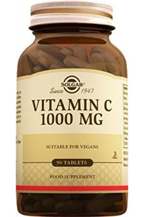 Vitamin C Içeren Takviye Edici Gıda 1000 Mg 90 Tablet