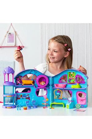 LPS Minişler Delüks Büyük Miniş Evi - 4 Figürlü ve 20 Aksesuarlı