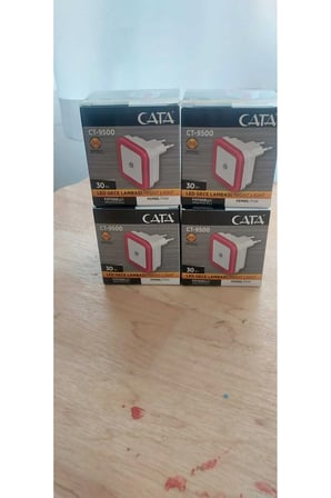 Modern Sensörlü Mini Led Gece Lambası Led Spot Pembe