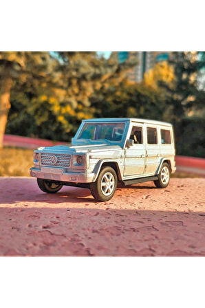 Benz G63 Koleksiyon Metal Araba 12cm Jip Gri Grig63