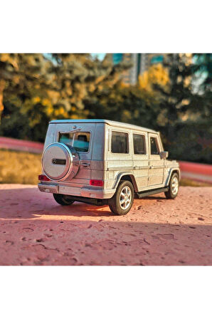 Benz G63 Koleksiyon Metal Araba 12cm Jip Gri Grig63