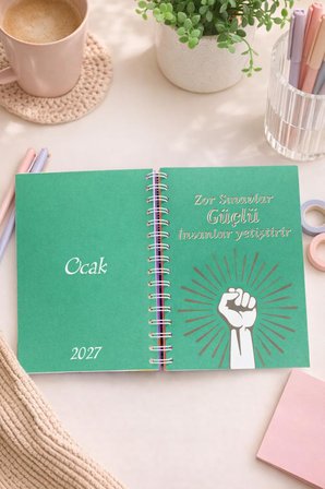 Lizy 2026-2027 Akademik Ajanda - A5 Spiralli Planner Tasarım-1