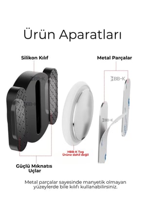 Airtag Manyetik Kılıf