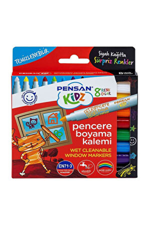 Pencere Boyama Kalemi Seti 8li N99925