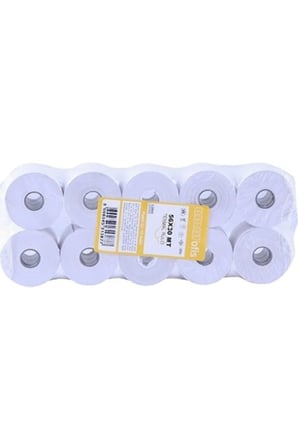 Yazarkasa Rulosu 56x30 Termal 10 Lu mas Şeffaf şlink paketleme