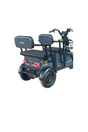 Apec Apm5 3 Tekerli Elektrikli Motosiklet - Beyaz