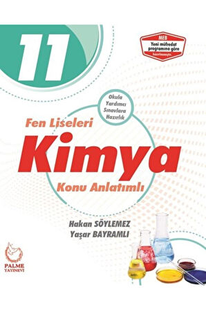 11.sınıf Kimya Konu Anlatımı 2020