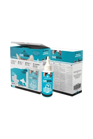 Kedi Ve Köpek Için Optivital 150 ml Göz Temizleme Earvital 150 ml Kulak Temizleme Solüsyonu