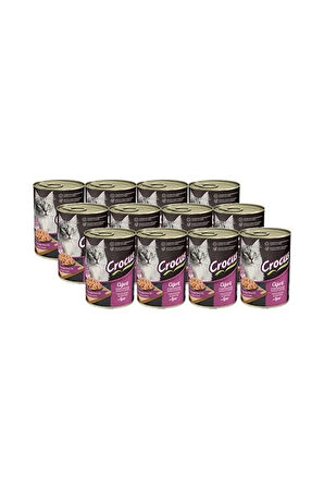 Ciğerli Yetişkin Kedi Yaş Mama 400 Gr X 12 Adet