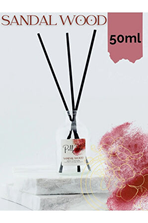 Sandal Ağacı Eko Çubuklu Oda Kokusu - Kokulu Çubuk 50ml