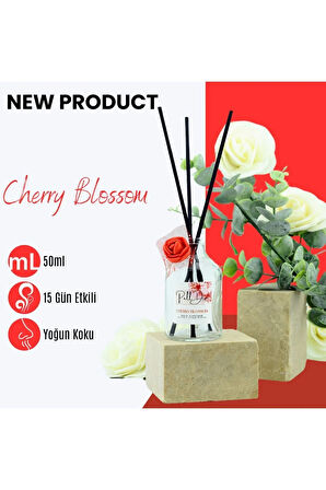 Cherry Blossom Eko Çubuklu Oda Kokusu - Kokulu Çubuk 50ml