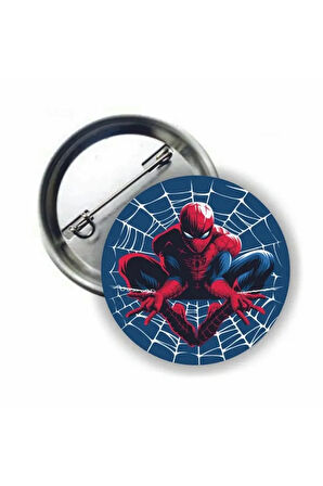 Spiderman Örümcek Adam Button Rozet