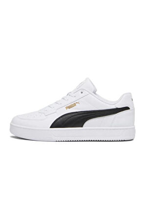 PUMA 39229003 CAVEN 2.0 WHITE BLACK GOLD UNİSEX SPOR AYAKKABISI