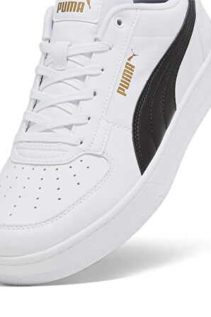 PUMA 39229003 CAVEN 2.0 WHITE BLACK GOLD UNİSEX SPOR AYAKKABISI