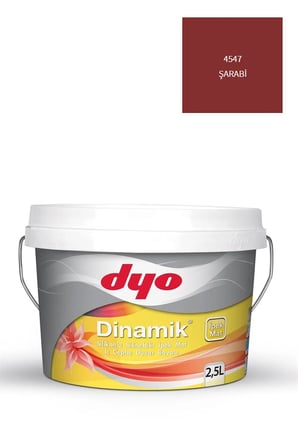 Dinamik Silikonlu Silinebilir Ipek Mat Iç Cephe Duvar Boyası 3212 Irmak Yeşili 2,5 Lt