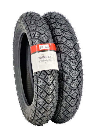 TVS JÜPİTER 110/ 125 KIŞLIK LASTİK TAKIMI 90/90-12 DUBLEKS (TL)(TUBELESS)