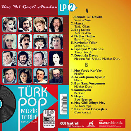 Türk Pop Müzik Tarihi 1960-70'lı Yıllar Vol:2 - Plak