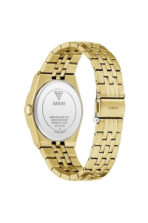 Guess GW1129G2 Erkek Kol Saati Altın Rengi Çelik Quartz 39 mm Kahverengi Kadran
