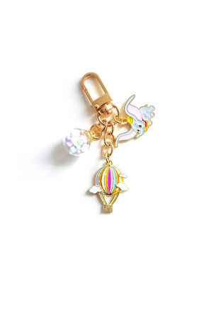 Sevimli Dumbo Charm Anahtarlık
