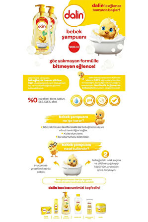 Şampuan 900ml X 3 Adet