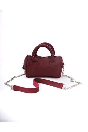 Kadın el ve omuz çantası mini şık tasarımlı