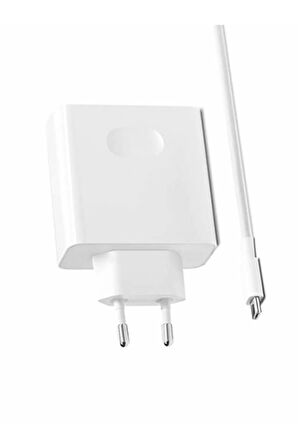 Matebook Ve Cep Telefonu Uyumlu Şarj Cihazı ( Usb - C Kablo 65w Adaptör ) Cp81 Kutusuz Set