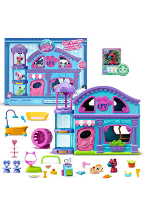 LPS Minişler Littlest Pet Shop Miniş Evi Oyun Seti - 2 Figürlü ve 20 Aksesuarlı