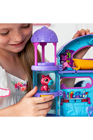 LPS Minişler Littlest Pet Shop Miniş Evi Oyun Seti - 2 Figürlü ve 20 Aksesuarlı