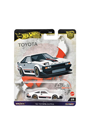 1/64 Ölçek Car Culture World Tour Temalı Premium Araçlar Hrv97 '82 Toyota Supra (yurt Dış