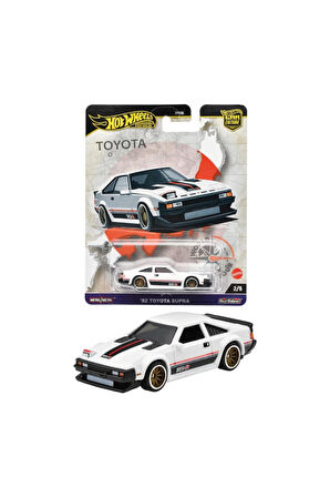 1/64 Ölçek Car Culture World Tour Temalı Premium Araçlar Hrv97 '82 Toyota Supra (yurt Dış