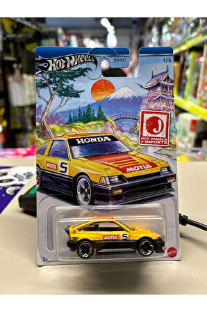 Temalı J-imports 1985 Honda CR-X HWR57 HRT03