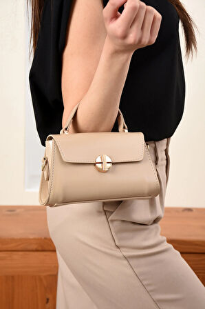 Lüks Tasarımlı Çapraz Askılı El ve Omuz Çantası