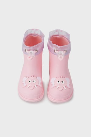 IGOR W10242 Bimbi Elefante Çocuk Filli Pembe Yağmur Çizme