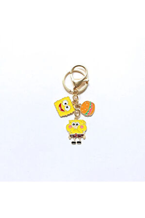 Sünger Bob Charm Anahtarlık