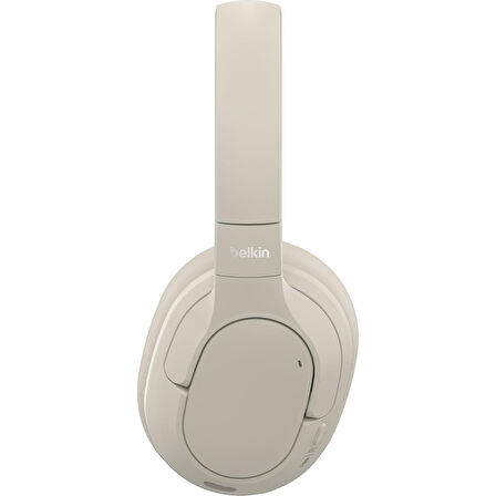 Belkin Soundform Isolate Noise Cancelling Kablosuz Bluetooth Kulaklık - Bej