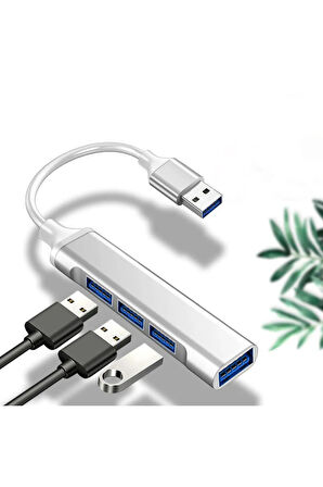 Usb Çoğaltıcı Adaptör Usb 3.0 Çoklu Bağlantı Noktalı Dağıtıcı Seyahat Dock Laptop Pc N