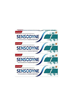 Sensodyne F Diş Macunu 100 Ml 4lü Paket