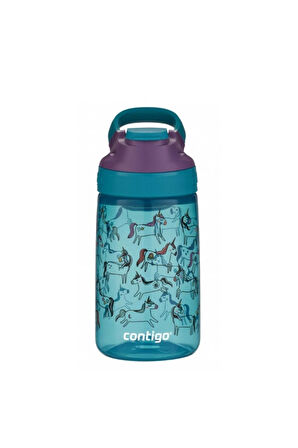 Gizmo Sip Unicorn Tritan Çocuk Suluğu 420ml Mavi