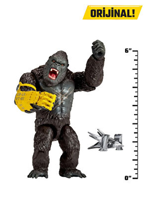 ve Kong Aksiyon Figür Kong With B.e.a.s.t. Glove 15 Cm
