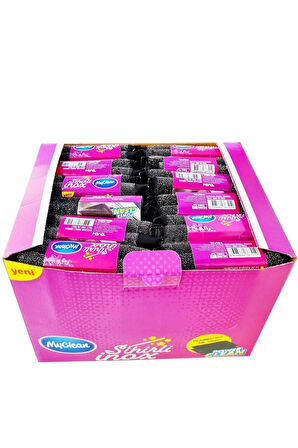 24 Paket 2'li (48 Tekli) Avantajlı Kutu Myclean My Clean Sihirli Inox Paslanmaz Telli Sünger
