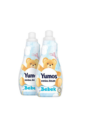 Yumoş Konsantre Doğal Özler Bebek Çamaşır Yumuşatıcısı 2 x 1200 ML