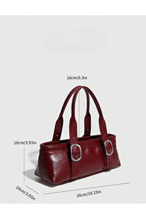 İspanyol paça günlük retro omuz çantası