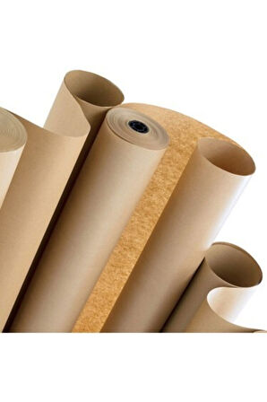 Kağıt 70x100 Ambalaj Ve Çeyiz Paketleme Kağıdı 25 Adet Kahverengi Kağıt
