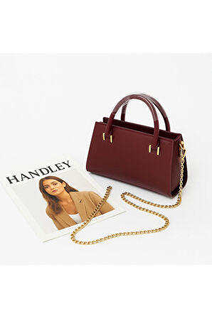 Glam Luxe El Ve Omuz Çantası Zincir Askılı