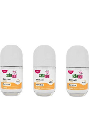 Sebamed Roll-on Hassas Balsam 50 ml X 3 Adet