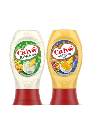 Calve Ranch Sos 245 Gr & Cheddar Sos 240 Gr