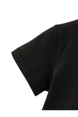 Baskılı Bisiklet Yaka Erkek ve Kız Çocuk Takımı Pamuklu T-shirt ve Şort, Yazlık Konforlu Takım
