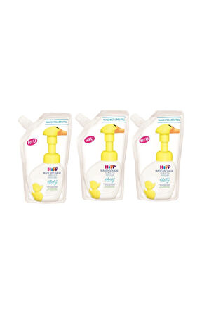 Hipp Babysanft El Yıkama Köpüğü Yedek Poşet 250 Ml x 3 Adet